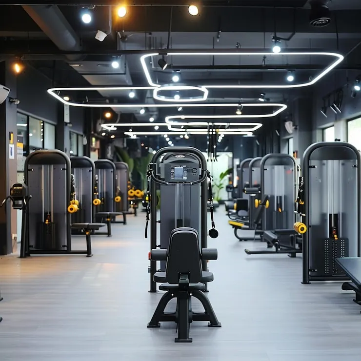 Gym member training